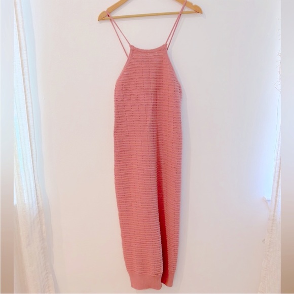 Free People Mallorca Fauxchet Crochet Sweater Maxi Dress NWT - Picture 4 of 14